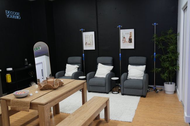 Seating and lounge area at My BioHealth in Campbellfield