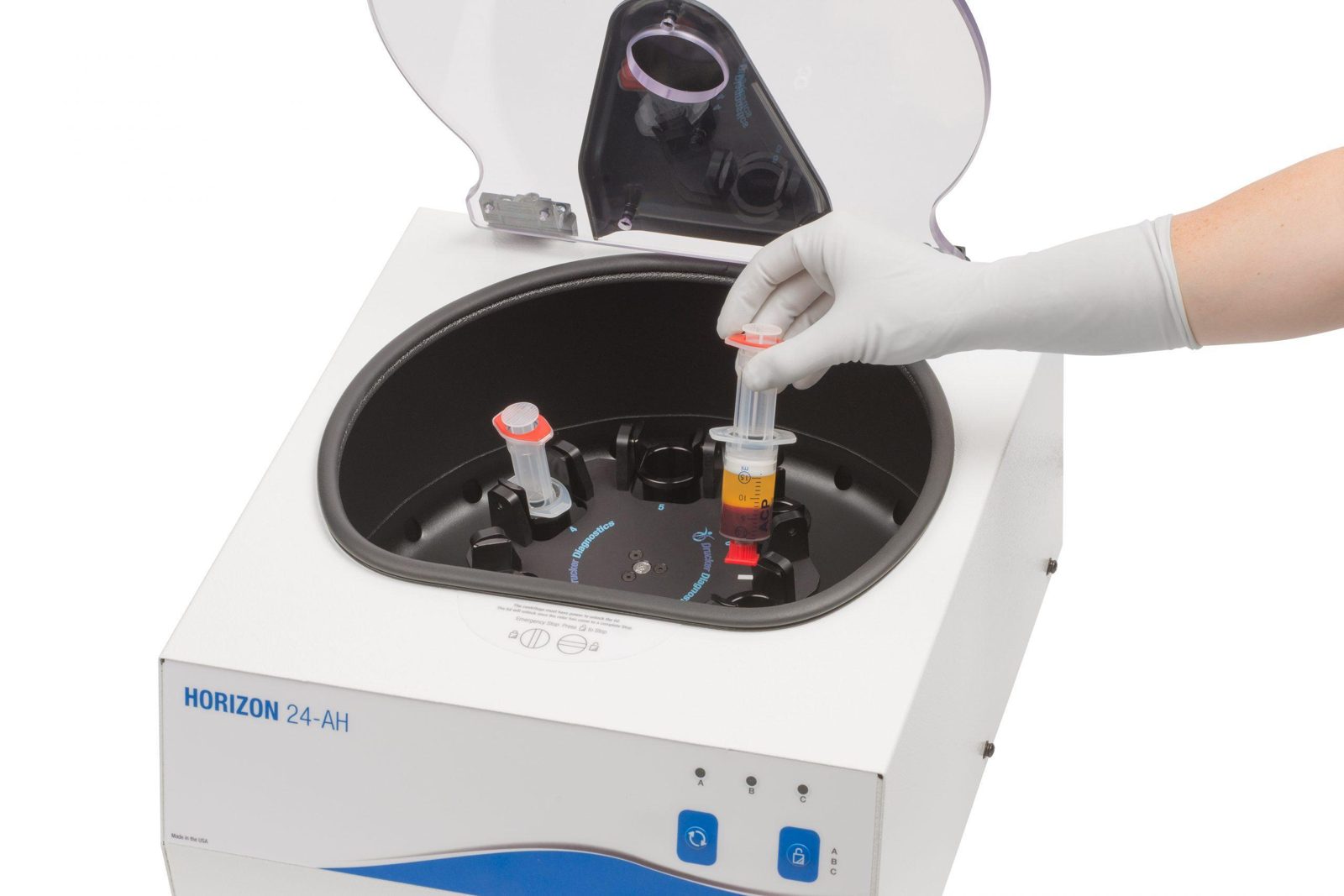 Arthrex Horizon centrifuge used for ACP and ACP MAX preparation at My BioHealth